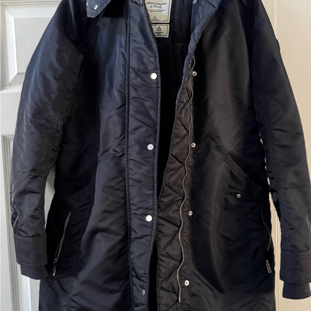 Abercrombie & Fitch Black Winter  Jacket
